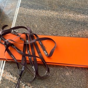 Hermes box and ribbon